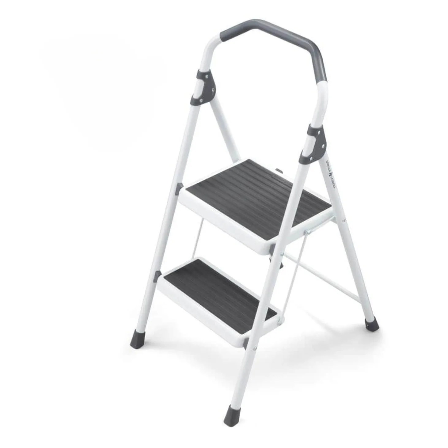 US 3-Step Steel Lightweight Step Stool Ladder 225 lbs. Load Capacity Type II Duty Rating (9ft. Reach Height)