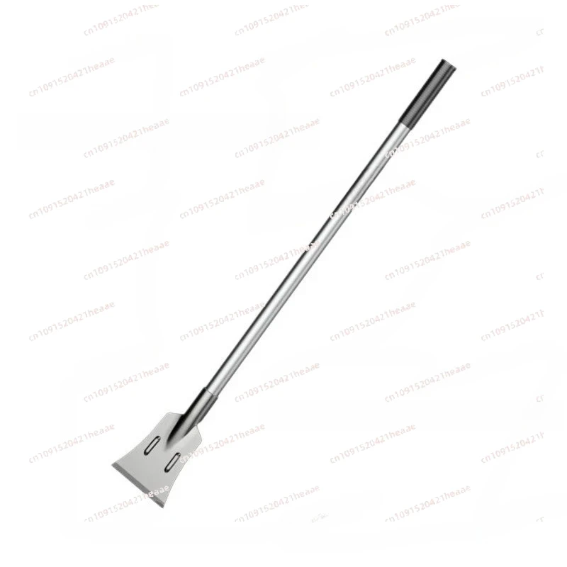 Suitable forWooden Handle High Hard Ground Cleaning  Wall Shovel Decoration Cleaning Shovel  Welding Manganese Steel Shovel Head