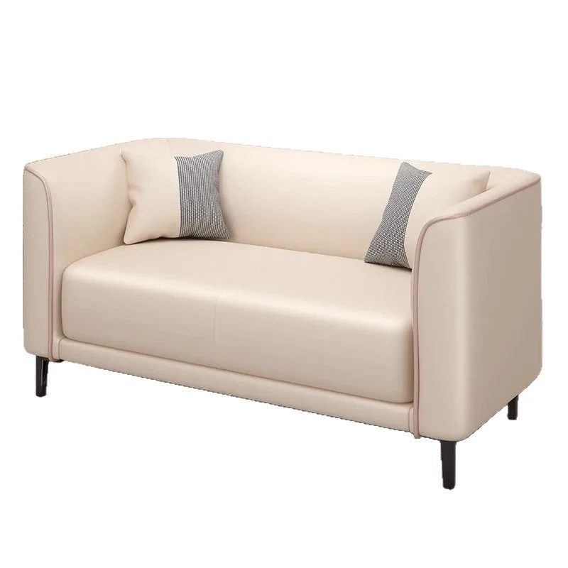 

Cloth sofa living room single bedroom Nordic small apartment double triple modern simple rental room