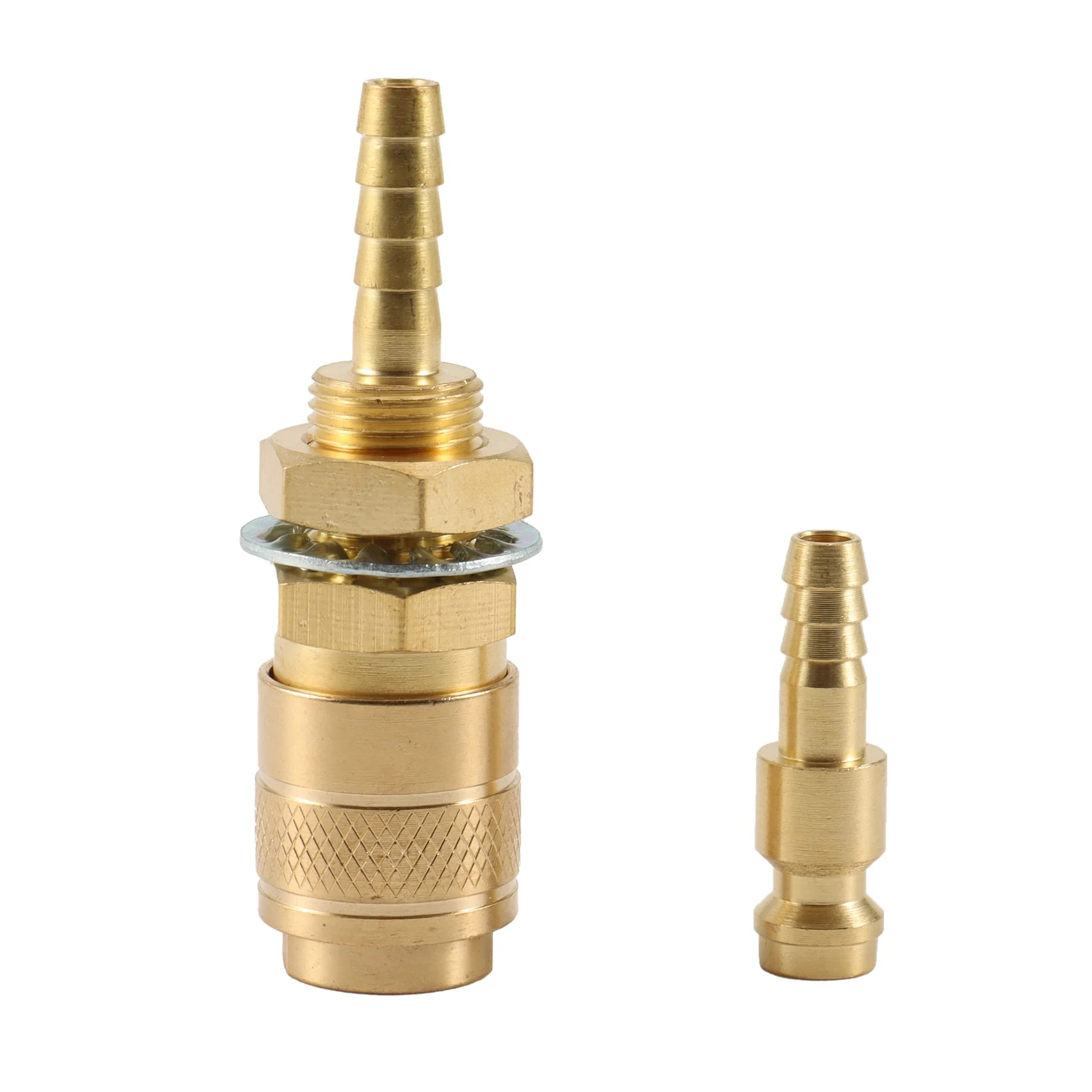 

AB34-Water Cooled Gas Adapter Quick Connector Fitting For TIG Welding Torch Or MIG Welding Torch Plug