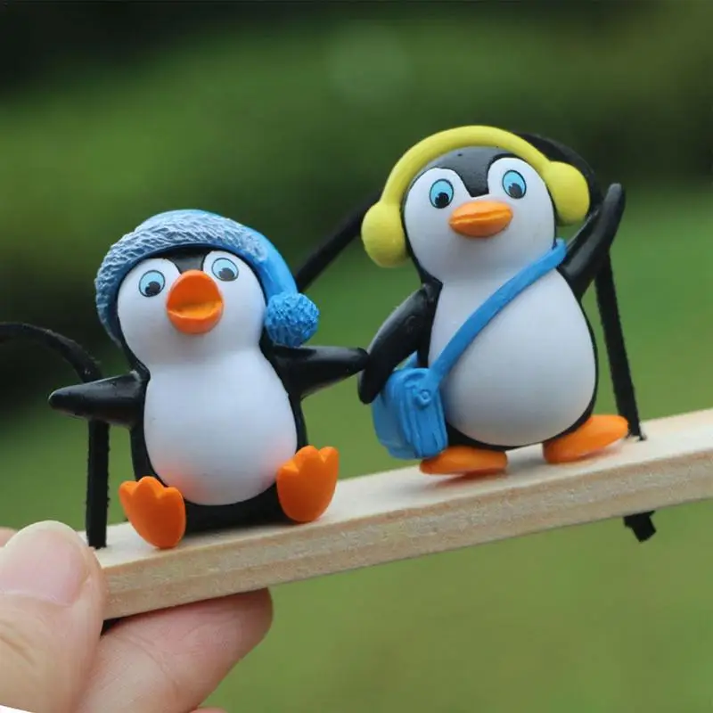 Figura De Pingüino Oscilante Con Energía Solar – Adorno Para Coche, Escritorio U Hogar, Sin Pilas, Perfecto Como Regalo Original