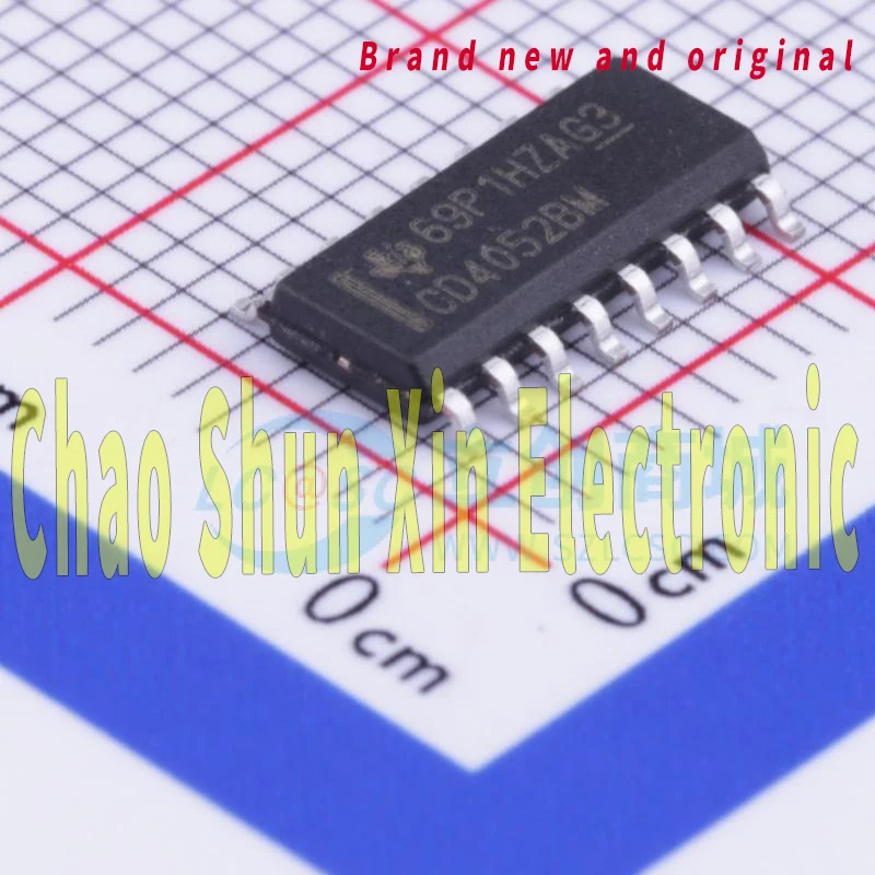 10Pcs Cd4052Bm96 Brand New Genuine Soic-16 Cd4052Bm