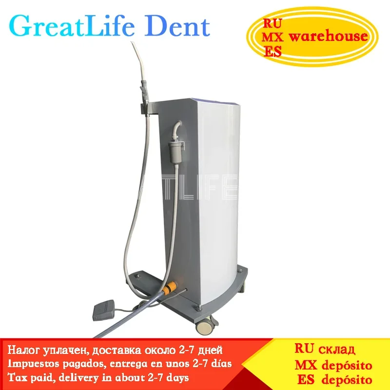 GreatLife Dent Movable Portable Low Noise Vacuum Pump Dental Oral Machine System Dental Suction Unit Dental Suction