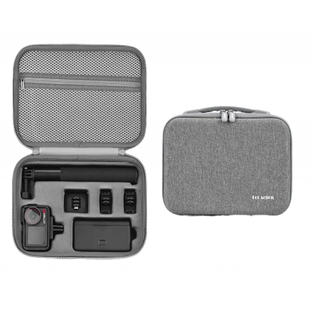

Portable Organizer BagFor DJI Action 5Pro Storage Bag Sports Camera Shoulder Crossbody Bag Handy Carrying Case Accessories