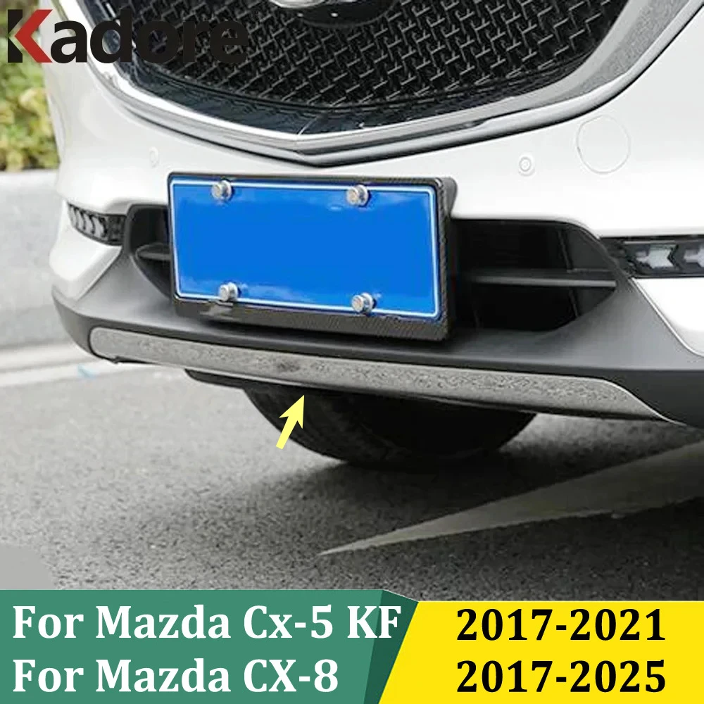 

Для Mazda CX-5 CX5 2017 2018 2019 KF ABS Хром Передняя противотуманная фара накладка наклейка для автомобиля Защита внешние аксессуары