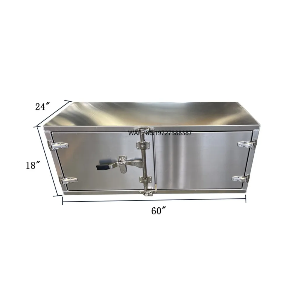 

Heavy Duty Aluminum Tool Box Portable Waterproof Metal and Steel Flatbed Truck Trailer Repair OEM for Outdoor Storage