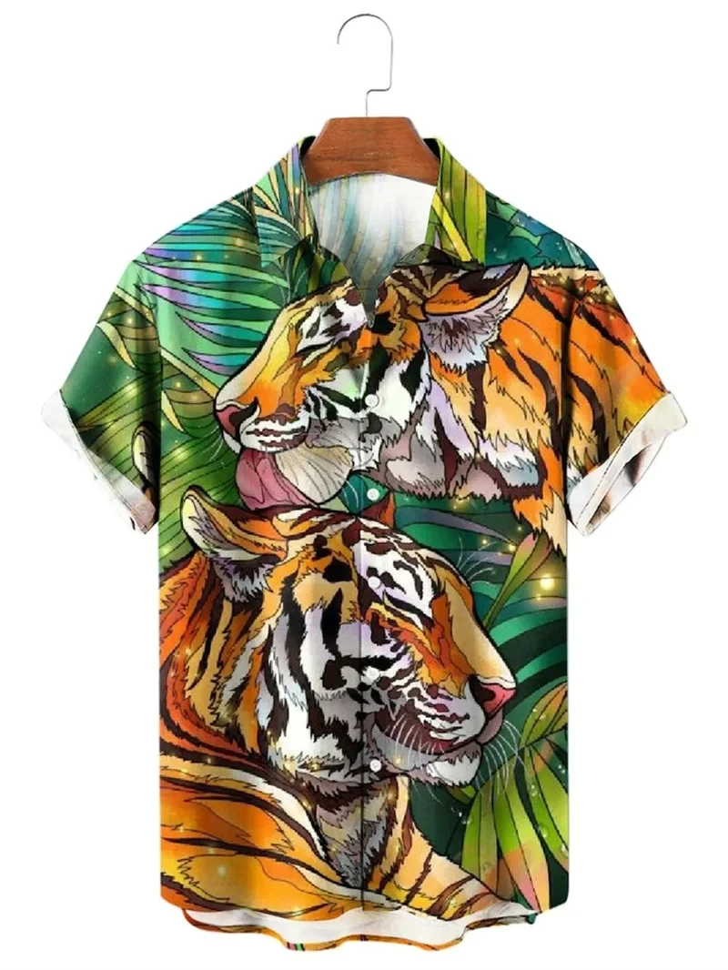 Camisa havaiana de girassol masculina e feminina, impressa em 3D, moda casual, mangas curtas, tops de lapela, roupas grandes, unissex