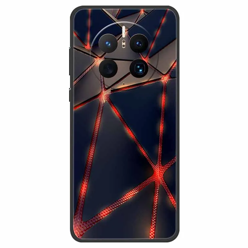 For Huawei Mate 50 Pro Case Cover Soft TPU Funda Painted Cases For Huawei Mate 50 Pro Cover Silicone Mate50 Pro 50Pro 6.74 Coque