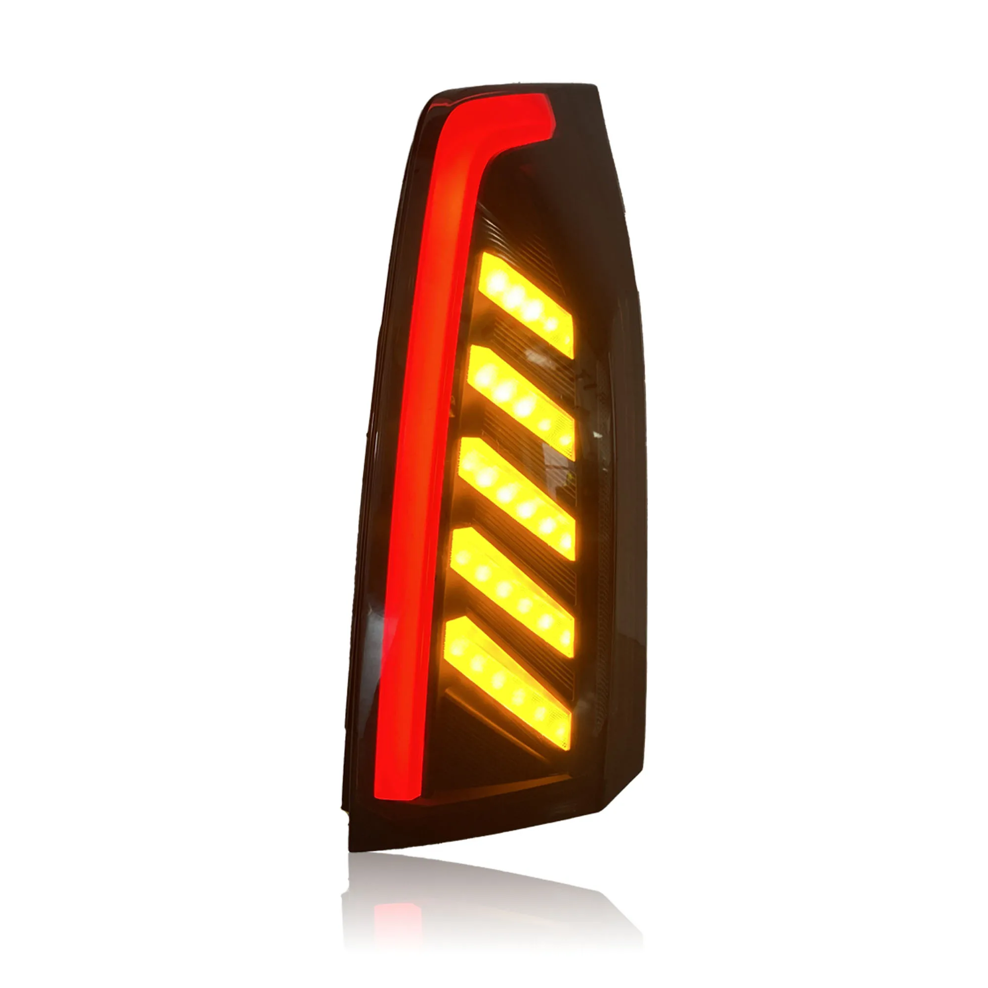 المصابيح الخلفية LED الحركة لكاديلاك ATS 2014-2017 تعديل LED الضوء الخلفي سيارة الخلفي الخلفي مصباح اكسسوارات السيارات