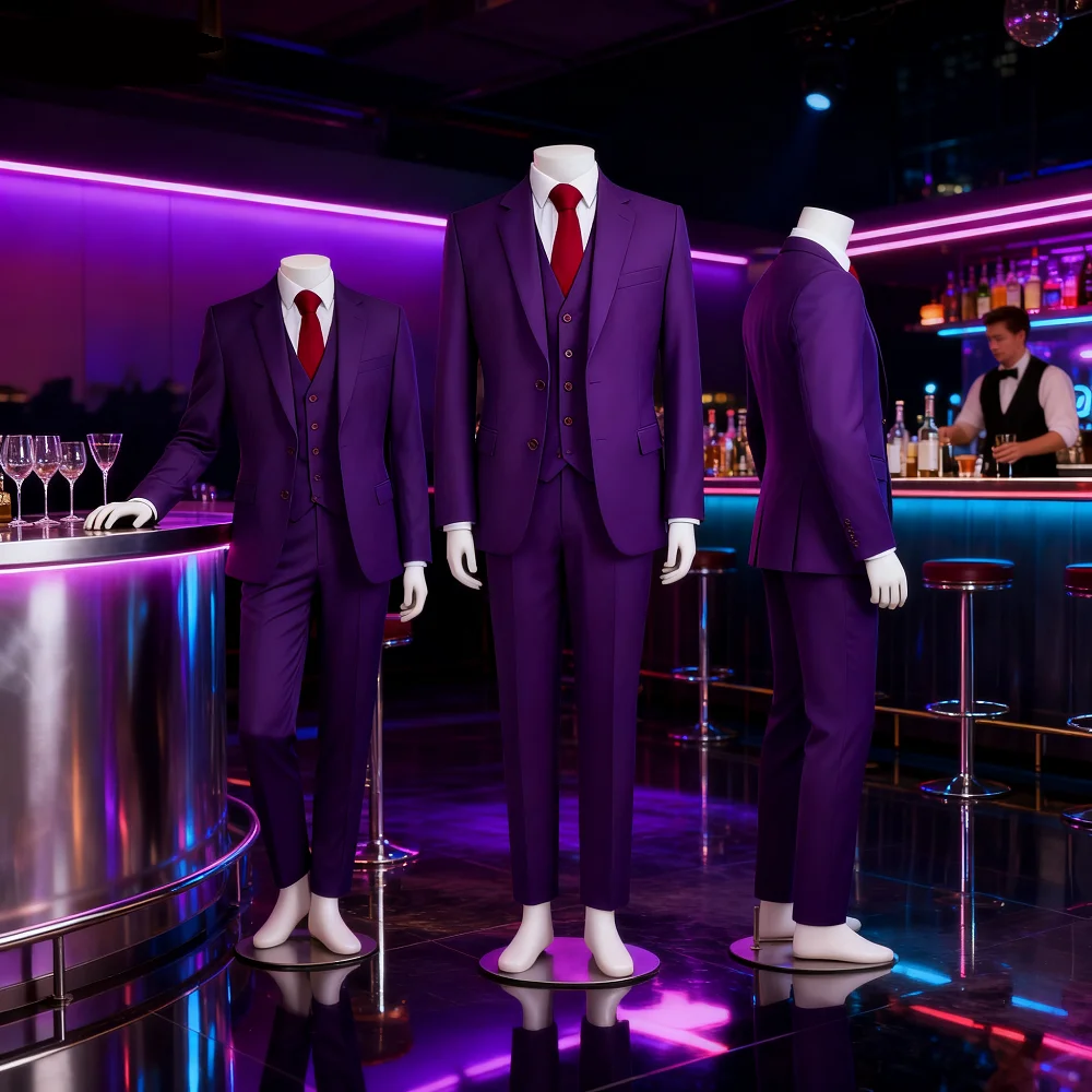 

Slim Fit Men's Wedding Tuxedo Formal Business Party Suit Ensemble Male Smoker's Groomsmen Outfit Recent Collection