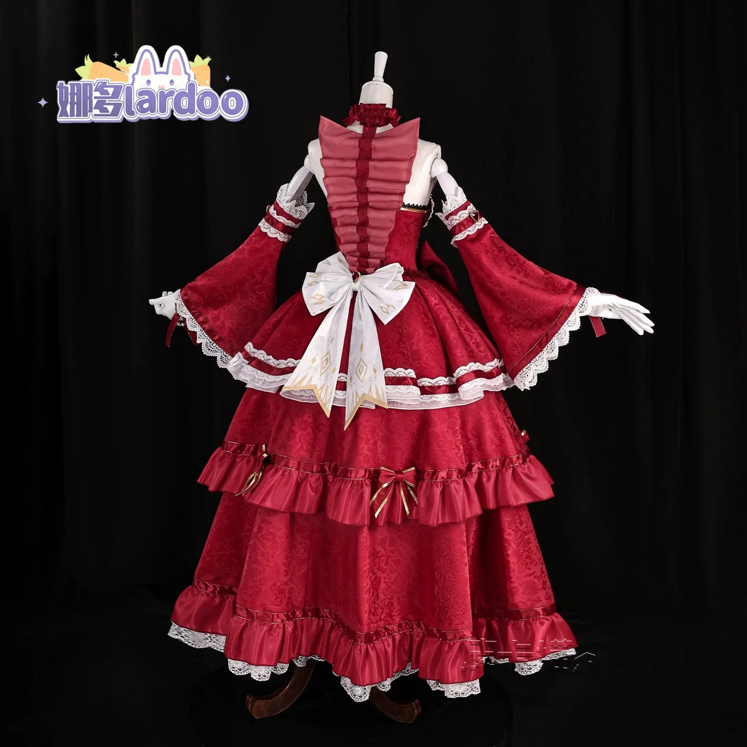 Identity V Perfumer Vera Nair Cosplay Costume Outfit Women Carnival Halloween Anime Game Role Play Uniform Dress view 4