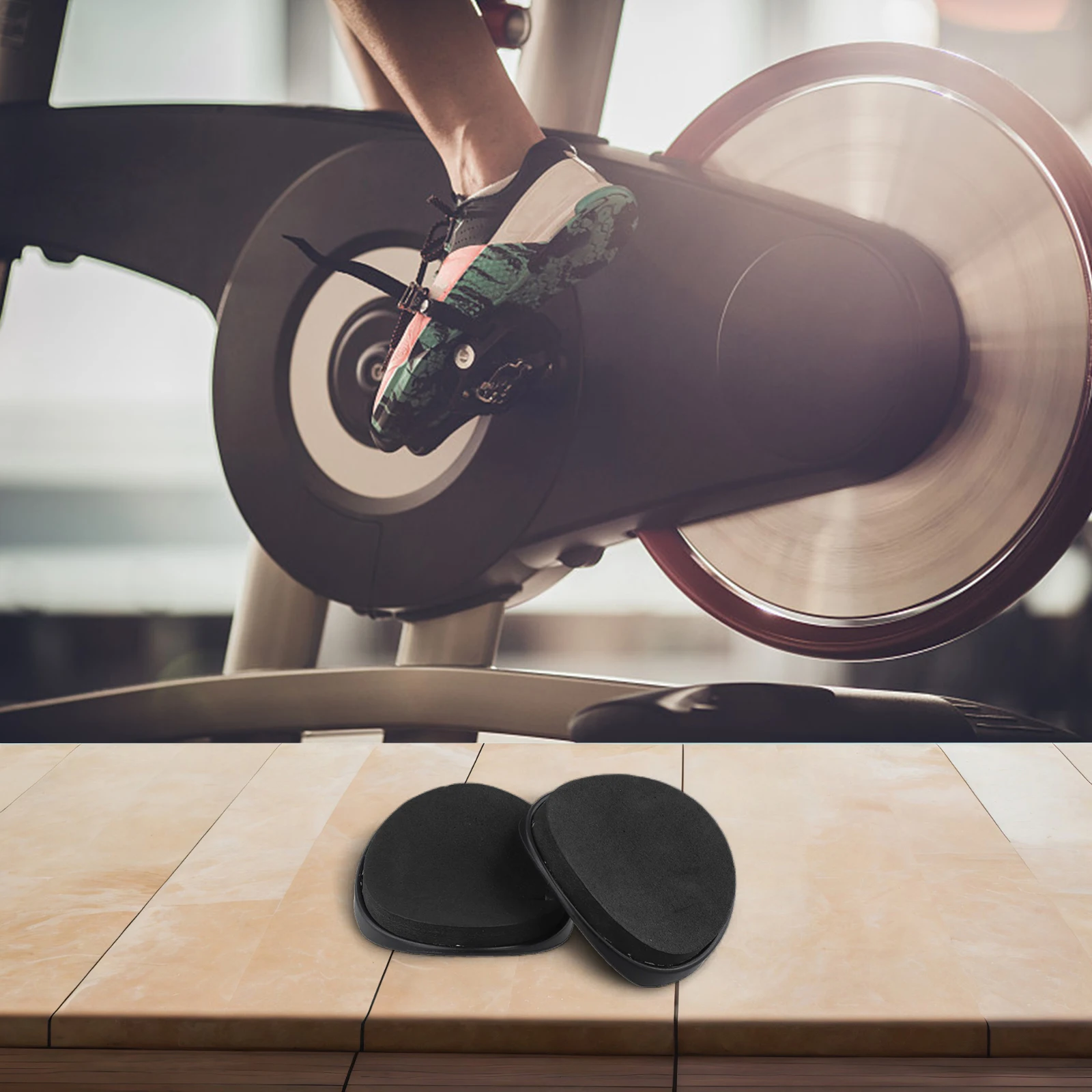Stationary Bike Pad EVA Armrest Cushion For Fitness Enthusiast Cushioning Effect Comfortable Armrest For Cycling Bike Cushion