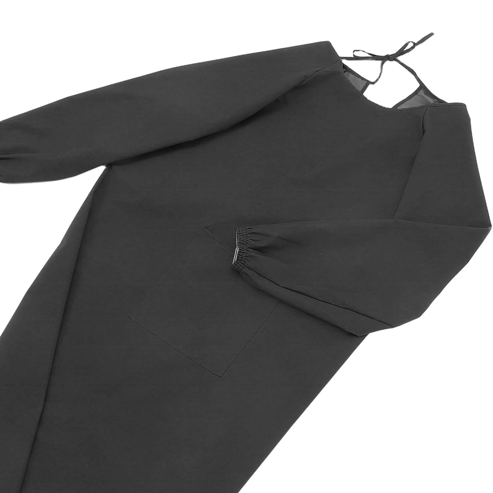 Wodoodporny, olejoodporny fartuch z długim rękawem, łatwy w czyszczeniu, unisex, do kuchni, gotowania, mycia naczyń, roboczy, praktyczny materiał, uniwersalny.