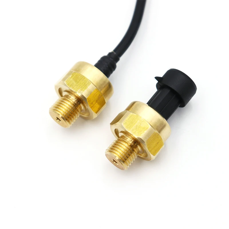 0.5-4 G1/4 1/4 NPT 10bar 20bar Brass Air Gas Pressure Sensor