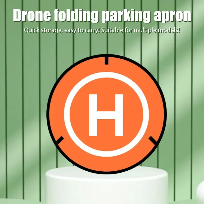 Drone Quadcopters Accessories Universal 55cm Foldable Landing Pad RC Dron Mat Quadcopter Parking Apron Apron Pad view 4