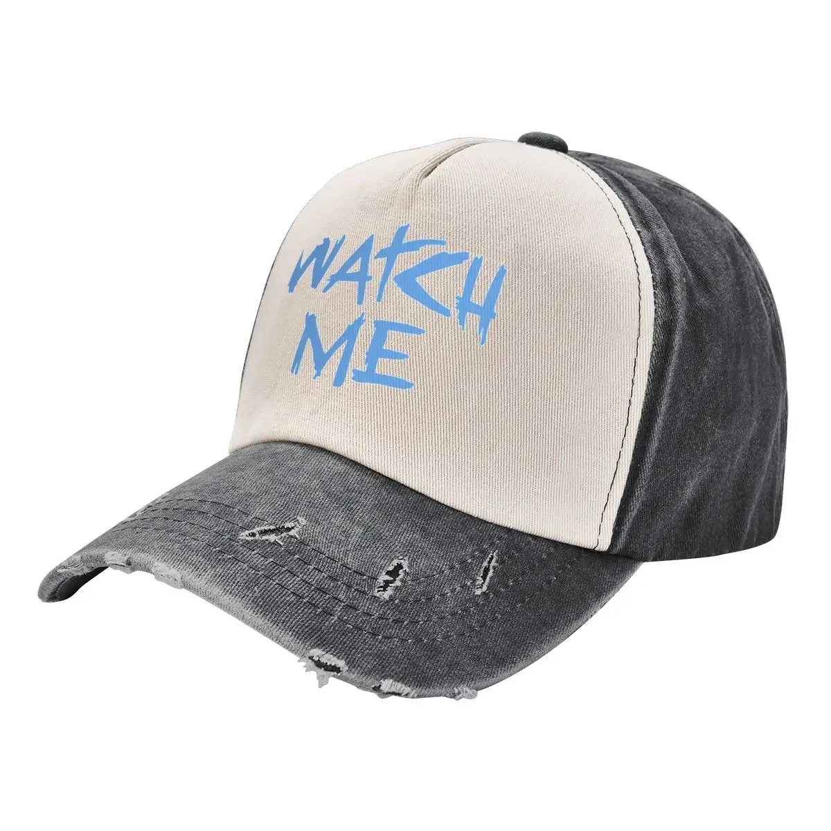 WATCH ME blue Baseball Cap Anime Hat Bobble Hat Mens Hats Women's