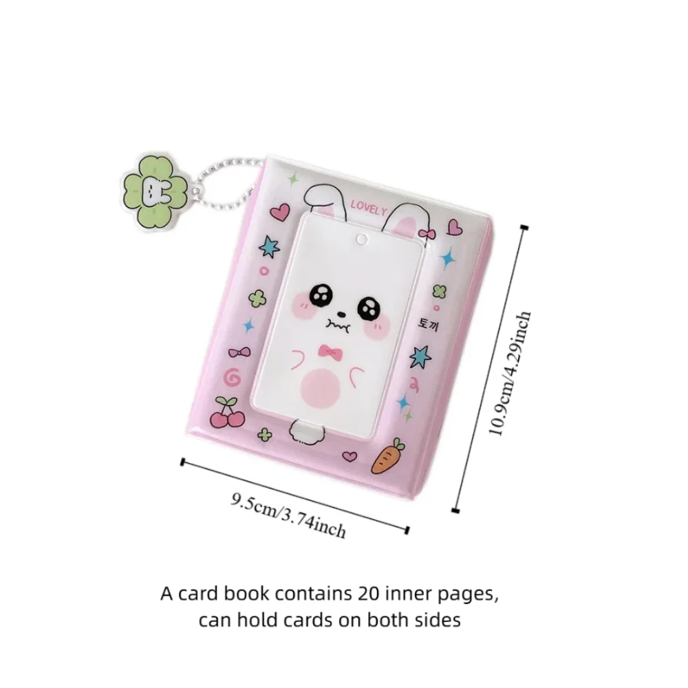 3in ID Photo Korean Photocard Holder Decoration PVC Card Cover Idol Card Display Protector Idol Photo Card Picture