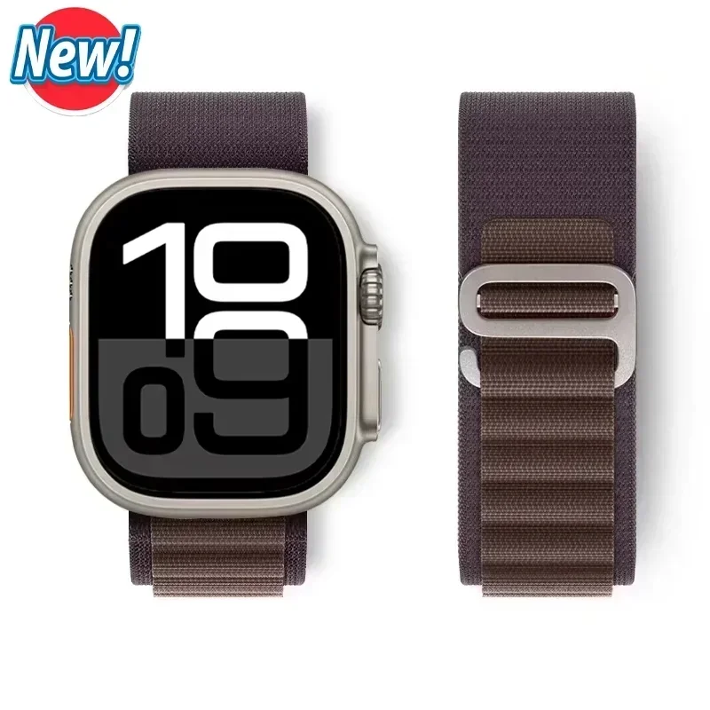 Alpine Loop für Apple Watch Ultra 4 3 2 49mm 42 46mm 40 44mm 41 45mm Sport Correa Nylon Armbänder iWatch Series 12 11 10 9 8 7 Band – Detail 22