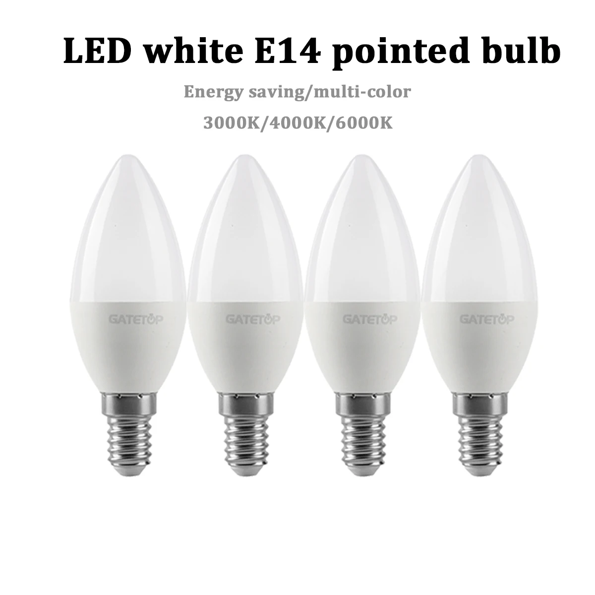 C37 LED Candle Light Bulb E14 220V 3W 5W 6W 7W Energy saving Lamp Velas Bombilla Decorativa Home Lighting - Sharp Bubble