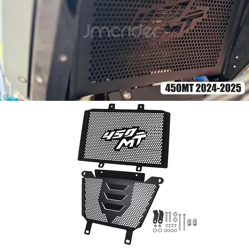NUEVO Protector de Radiador para Motocicleta 450MT, Cubierta de Placa Protectora del Motor para CFMOTO CF 450 MT 450MT MT450 2024 2025