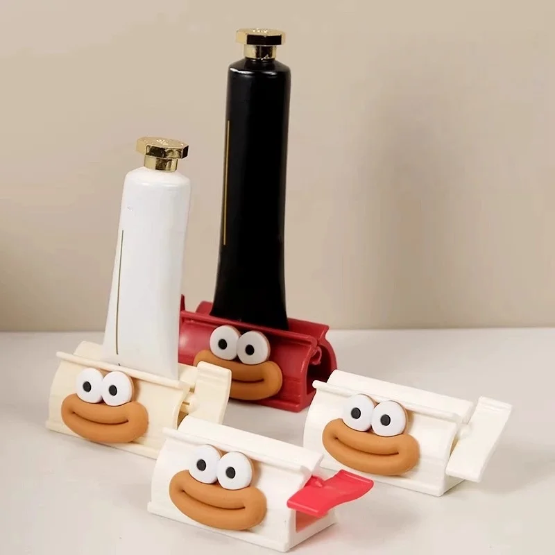 

Toothpaste Squeezer, Tube Squeezer Bathroom and Kitchen Gadgets for Various Tube-Based Cosmetics and Sauces, Home and Apartment