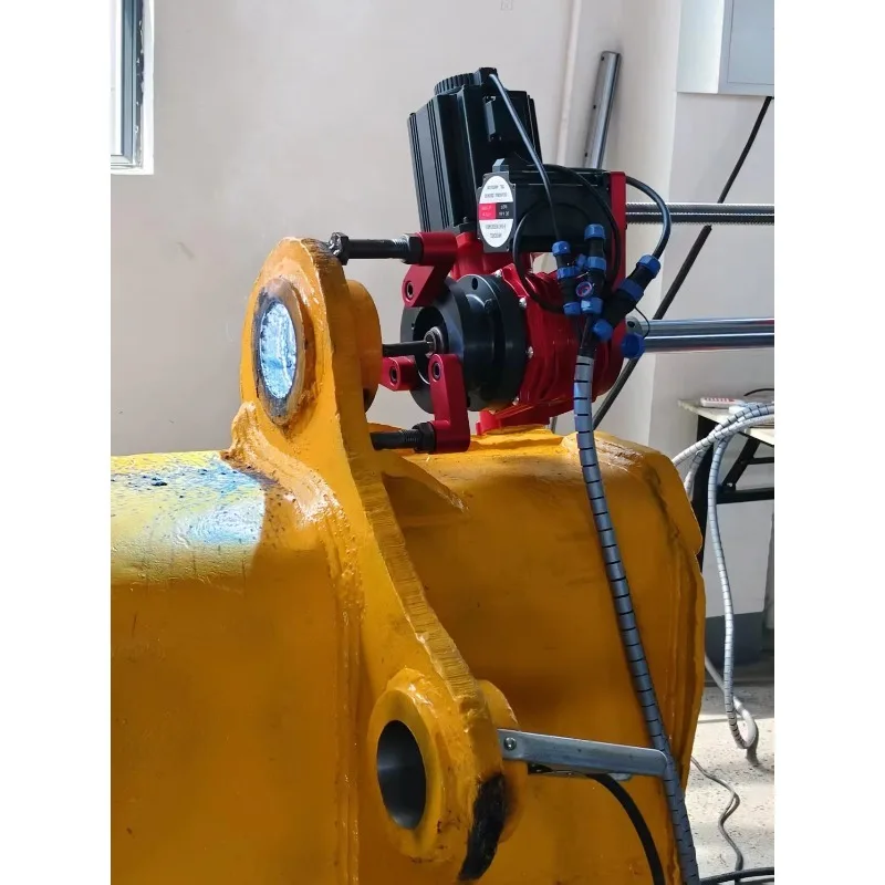 LBE-50 Automatic Horizontal CNC Line Boring Machine, Multifunctional Motor Core Boring & Welding Integrated Equipment