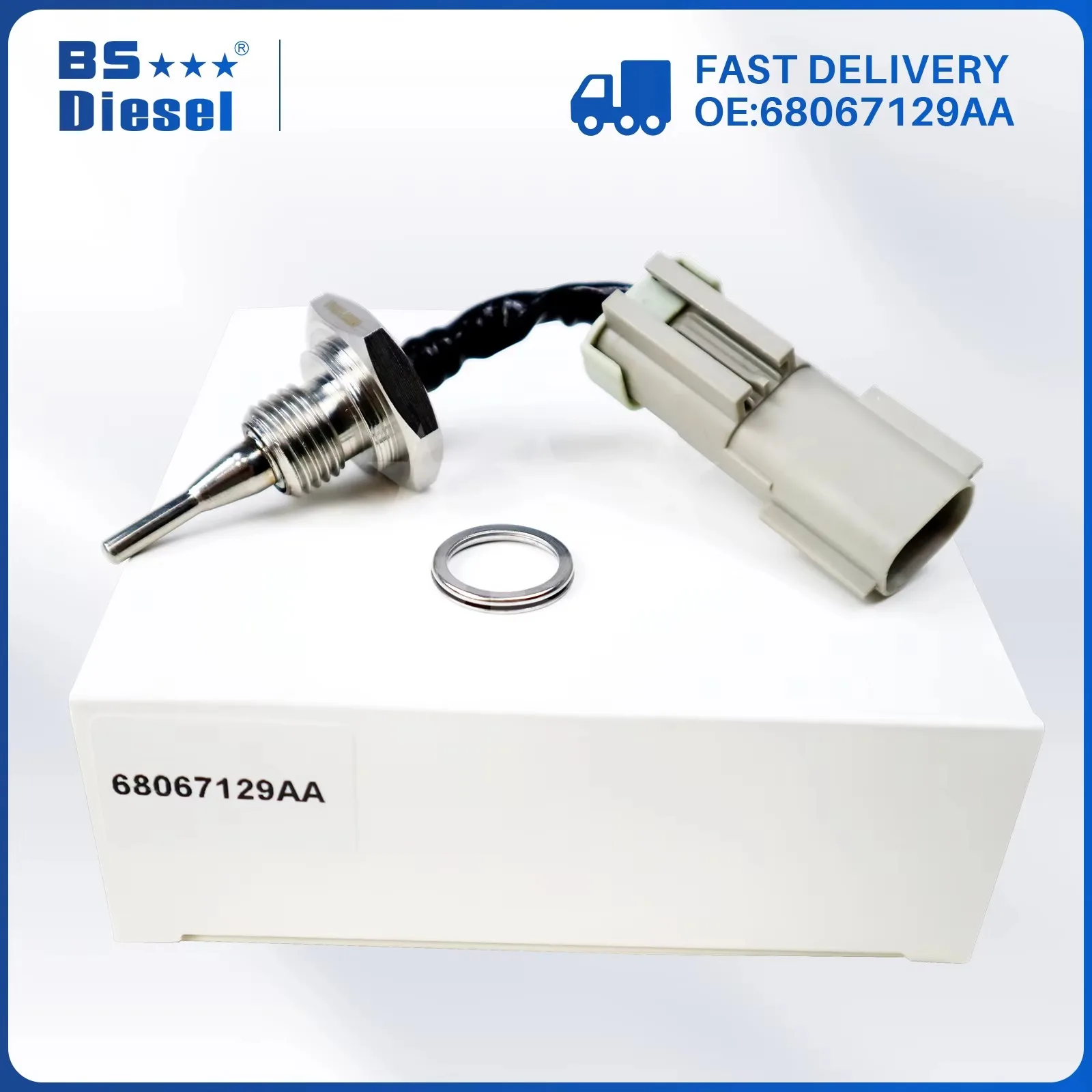 68067129AA Truck Spare Parts EGR EGT Exhaust Gas Temperature Sensor 68067129AB for Dodge Ram 2500 3500 4500 5500 6.7L Engine