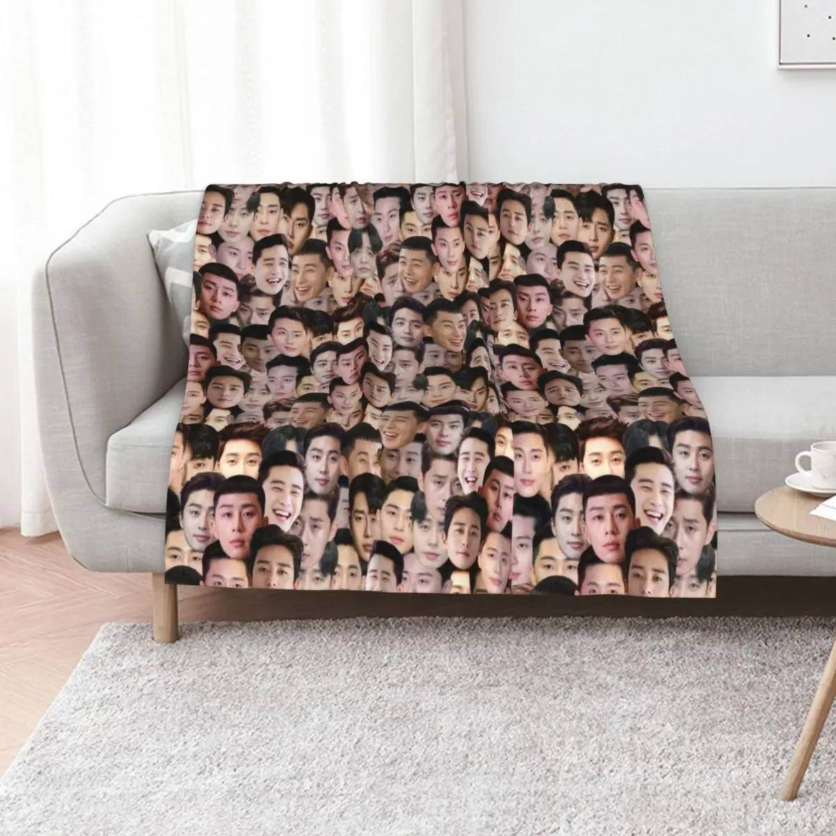 

Itaewon Class Park Seo Joon Park Saeroyi Throw Blanket Quilt Cute Luxury Thicken Decorative Sofas Blankets