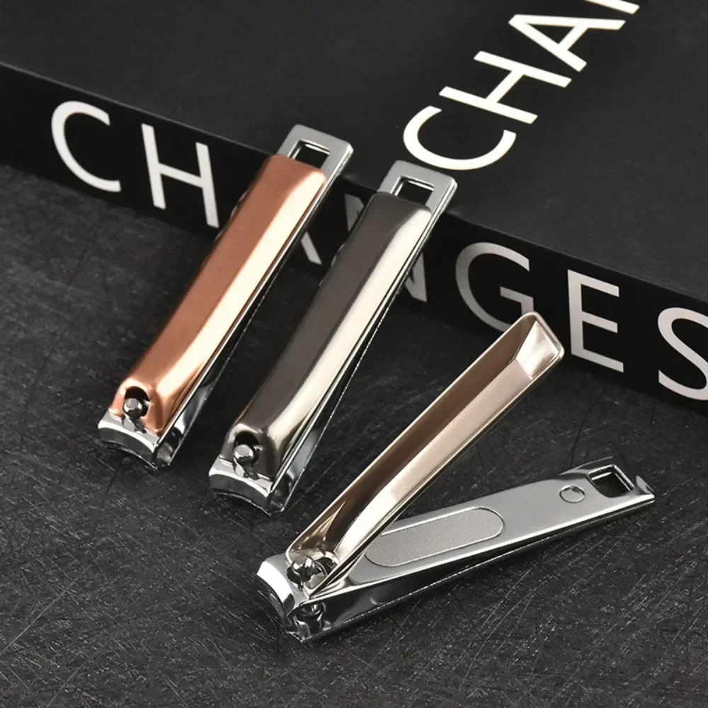 Nail Clippers Stainless Steel Sharpest Nail Cutter Duty Curved Edge for Adult Men Women Swing Out Nail Cleaner/File Wholesale