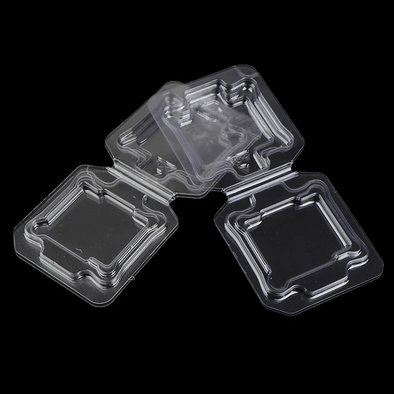 10pcs CPU Plastic Protective Case Clamshell Package Container Box Normal/Thickened For Intel LGA775 LGA1150 LGA1155 LGA1156