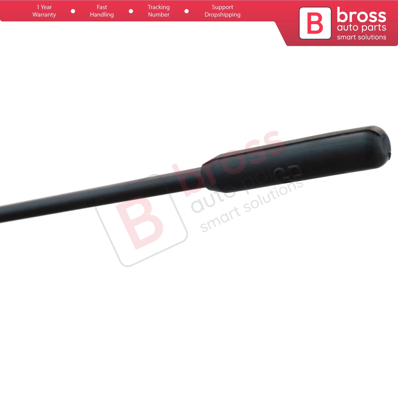 Bross BSP842 Roof Mount Aerial Mast AM FM Radio Antenna Rod Pole  A0028205875 For Ford Transit Connect Tourneo Custom 490 mm