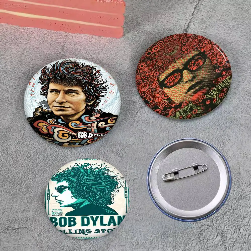 المغني B-Bob ديلان مغني الراب أنيمي زر دبوس بروش اليدوية للملابس الكرتون شارة ظهره الديكور مجوهرات اكسسوارات #2