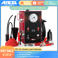 Ancel S300 Automotive EVAP System Smoke Machine Smoke Leak Detector Car Leak Detector Fuel Pipe Leakage Analyzer Diagnostic Test