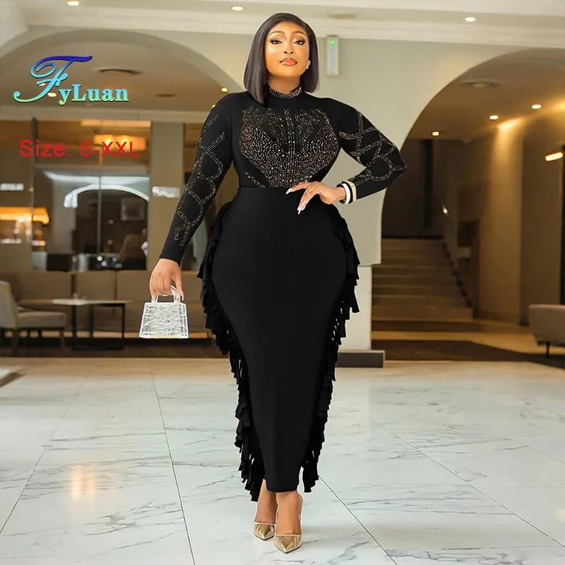 Elegant Black Long … - image