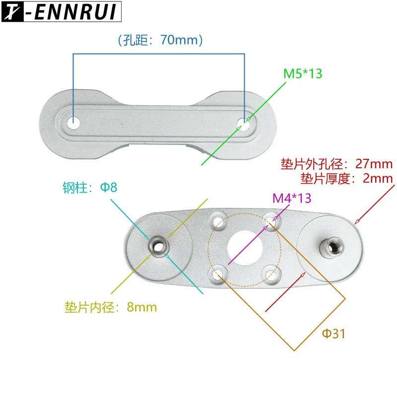 Copy X9 Plus Power System Drone Clips For 3411/36120/36190 Propellers Clips Agricultural Drone Parts