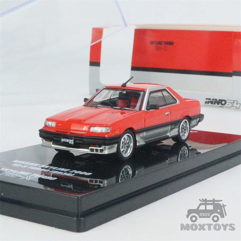 INNO64 1:64 SKYLINE 2000 TURBO RS-X DR30 Diecast Model Car