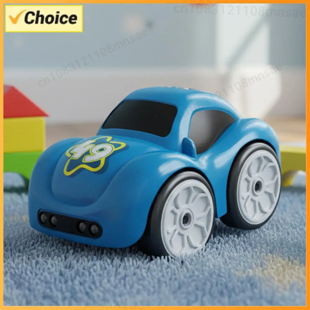 

2.4 GHz Remote Control Car with Music and Sound RC Car w/ Track/Follow/Obstacle Avoidance for Kids Boys Girls Gift