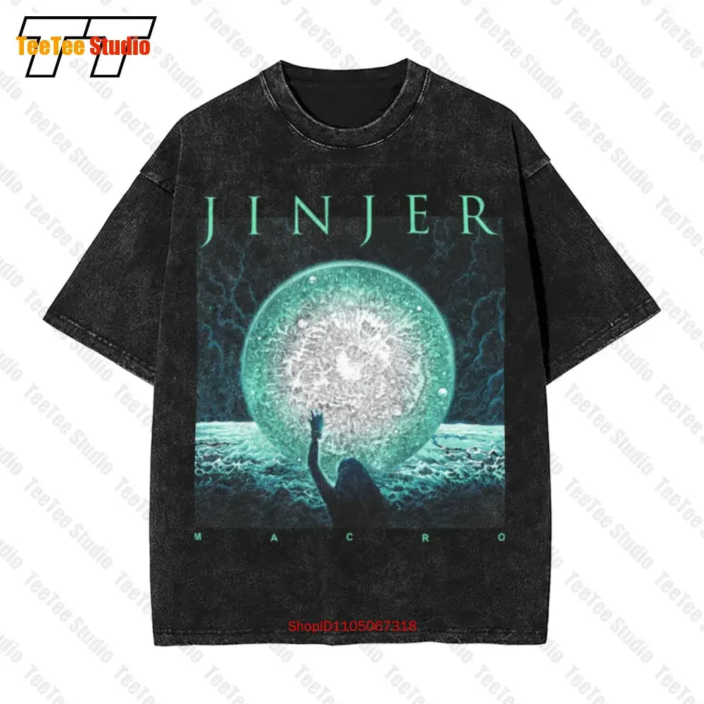 Jinjer Macro Australian Tour Metal Band Vintage Oversized T-Shirt HUES