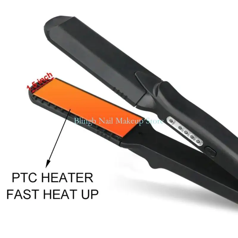 28TA 4 in 1 Interchangeable Plates Hair Curler PTC Heating Adjustable Temperatures