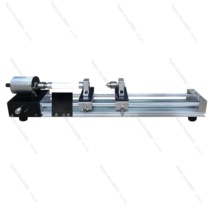 

Upgrade Multi-function Lathe 12-24V mini Simple Drilling Grinding Polishing Guide Rail Punching Forward and Reverse