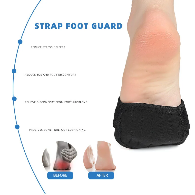 1 par ajustável 5 dedo meia palma antepé almofada polegar dedo do pé eversão sobreposição martelo em forma de toe divisor ferramentas de cuidados com os pés