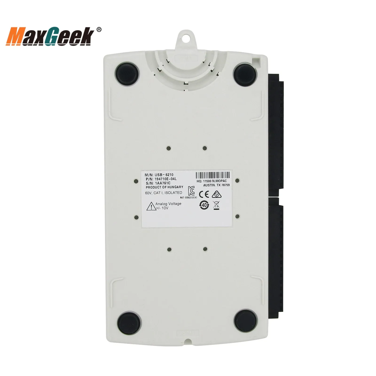 Maxgeek USB-6210 OEM Data Acquisition Card DAQ USB 779675-01 16 Input 16Bit 250KS/s Multifunction I/O for NI