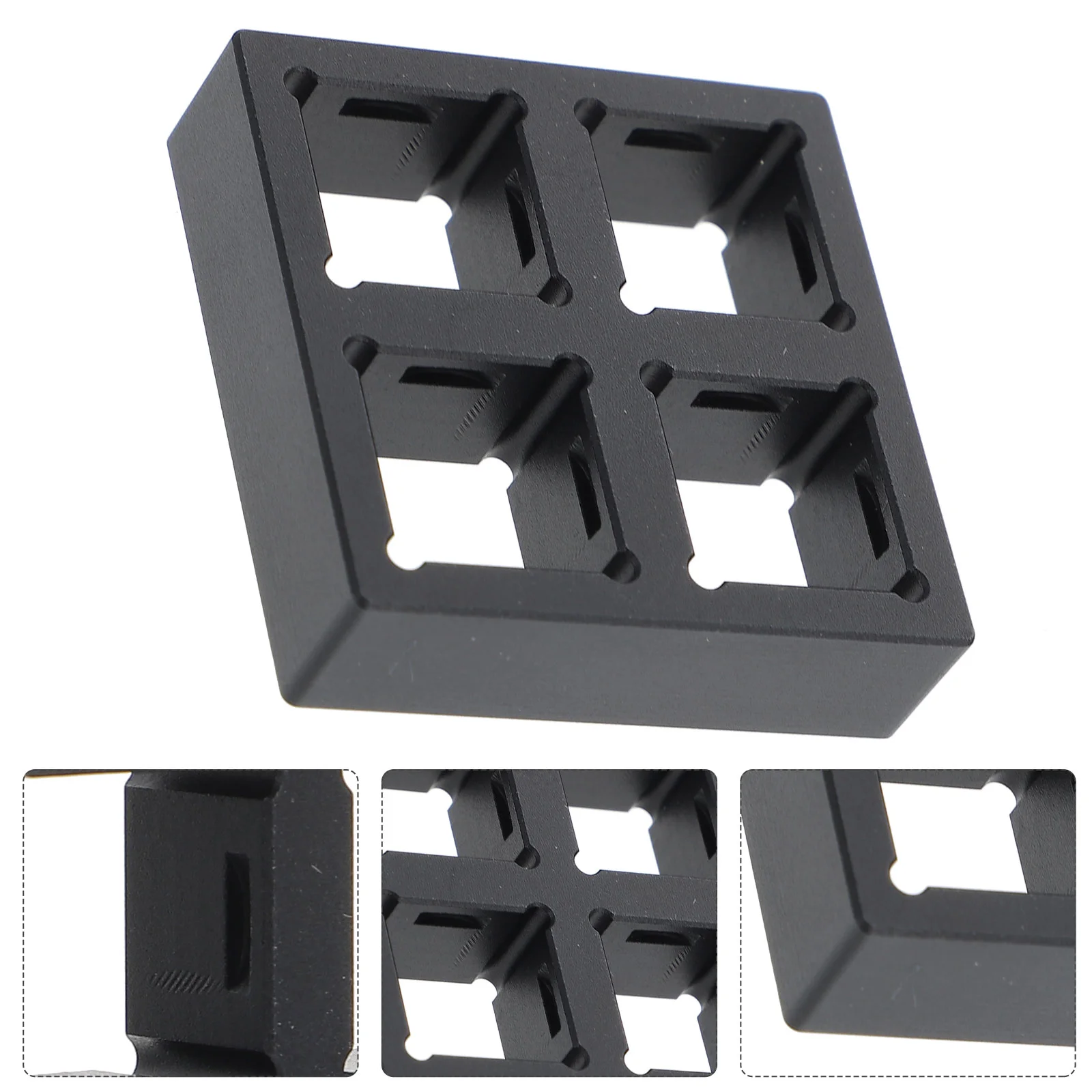 

Axle Tester Computer Part Aluminum Board for Mechanical Keyboard Bottom Plate Base Black