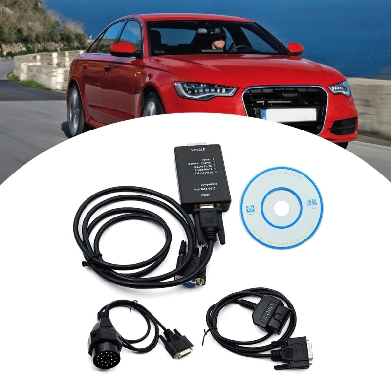 Automotive Diagnostic Scan Tool Carsoft 6.5, Programmer for E30 E31 E32 E34 E36 E38 E39 E65 E46 E53 with MCU Interfaces