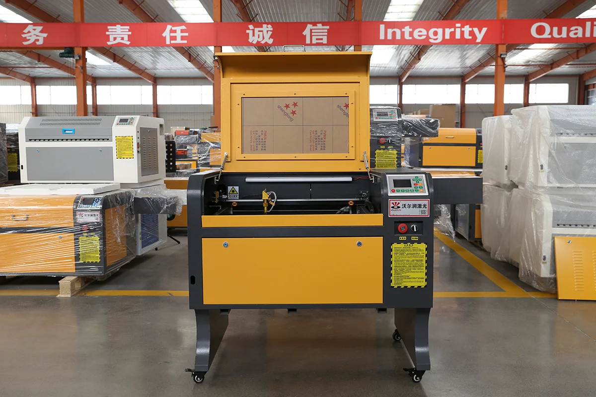 6040 CO2 Lasergraveer- en snijmachine Laservermogen 40W 50W 60W 80W 100W Professionele CNC-lasersnijder voor niet-metalen Pro