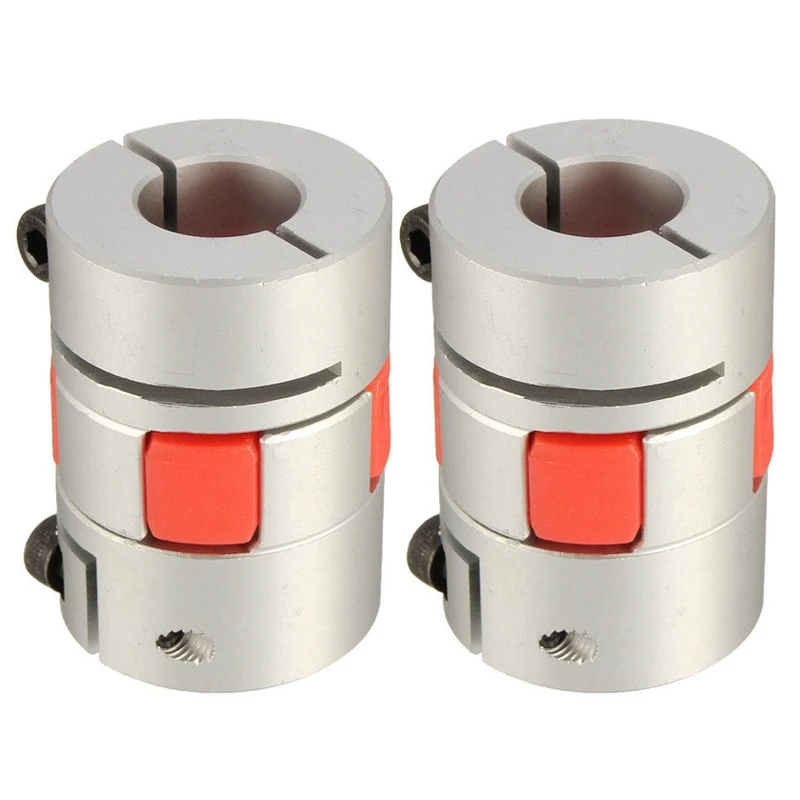 

2pcs 3.5 X 3cm Aluminium Flexible Shaft Coupling Stepper Motor Shaft Coupler Coupler