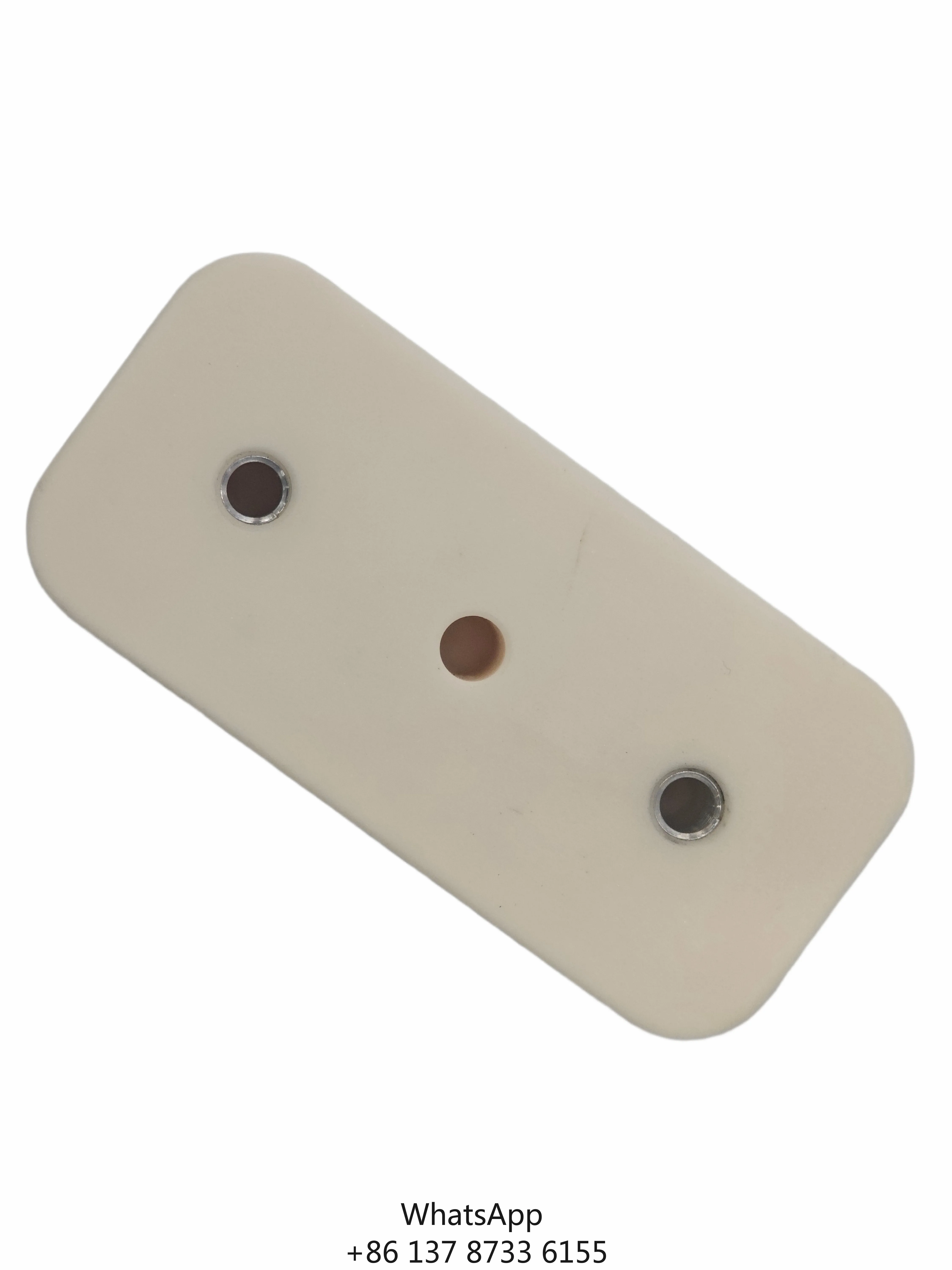 High Precision 99.5% Alumina Ceramic Wafer Handling End Effector For Semiconductor Manufacturing