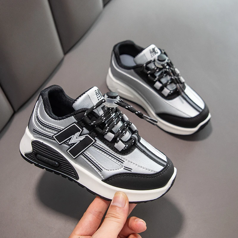 

2025 New Fashion Breathable Children Shoes Boys Girls Flat Casual Shoes Spring Autumn Soft Kids Sneakers Tenis Unisex Shoes Boys