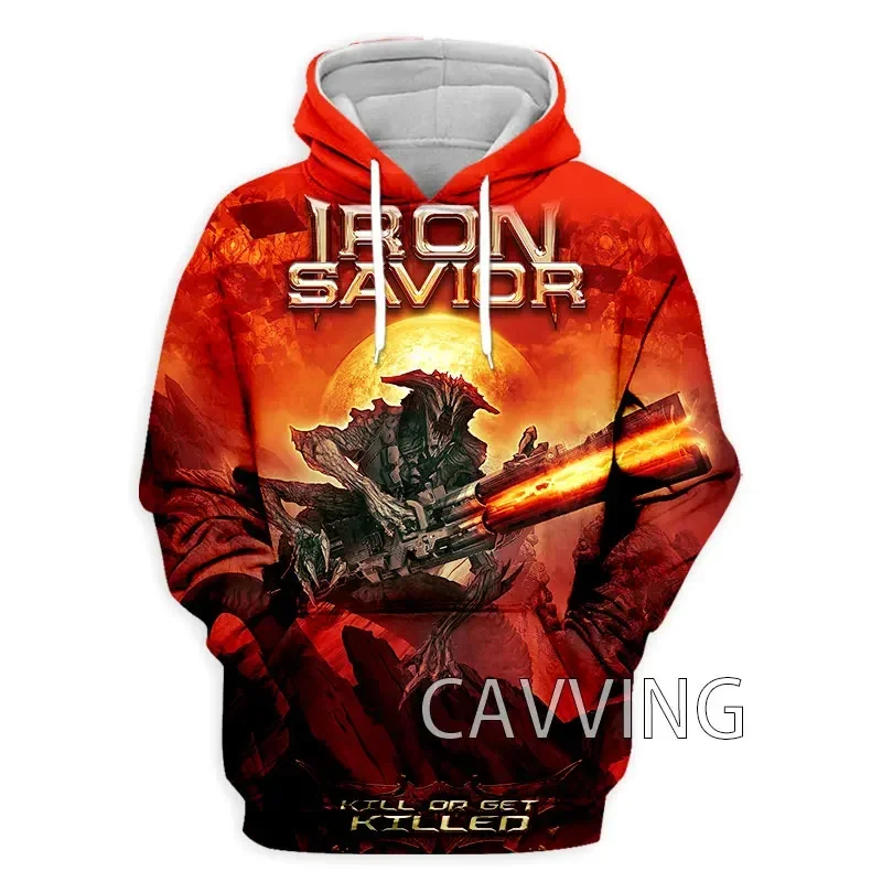 New Fashion Iron Savior 3D Printed Clothes Streetwear Men Hoodies Sweatshirt Fashion  Hooded Long Sleeve Pullover Tops  H01