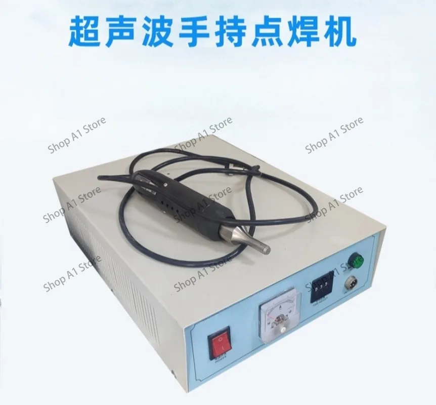 Handheld ultrasonic spot welding machine 35K/28K portable welding torch automotive interior plastic fixing bracket welding